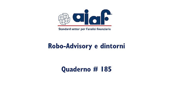Robo Advisory e dintorni - Q #185